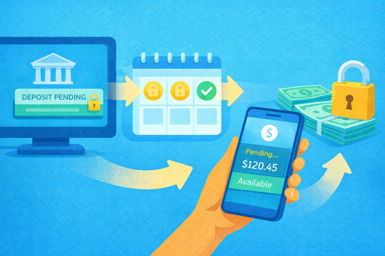 Bank holds explained for deposits, transfers, and funds availability